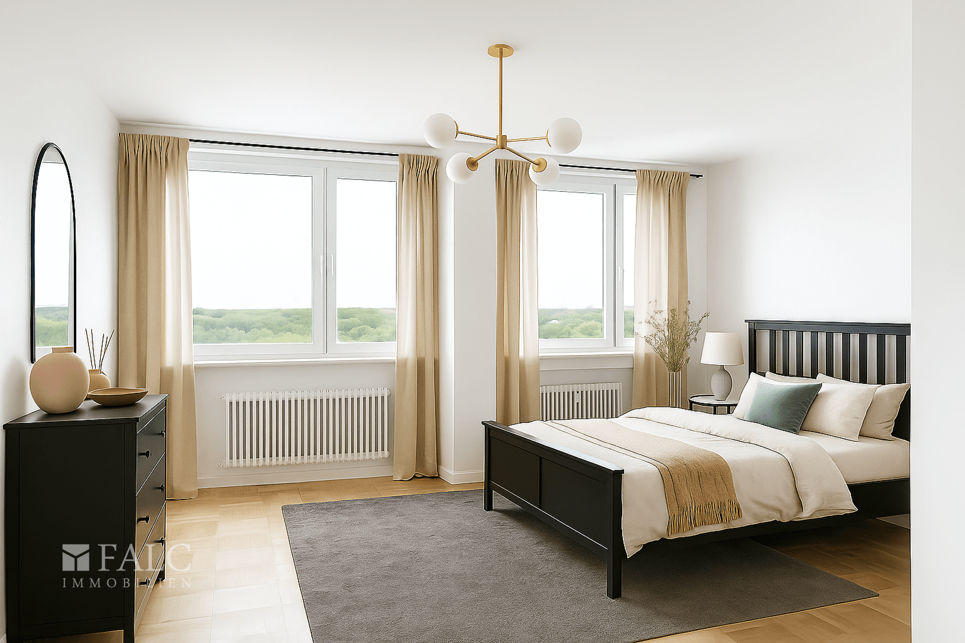 Schlafzimmer Einrichtungsbeispiel